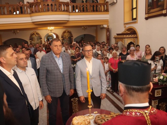 DODIK POSLAO SNAŽNU PORUKU IZ PRNJAVORA SPC čuvar srpskog nacionalnog identiteta