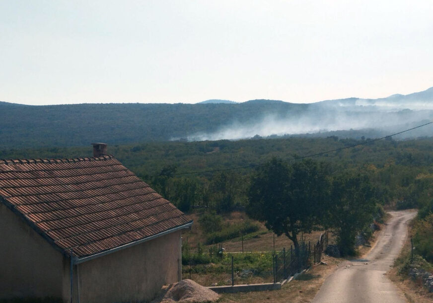 KUĆE BILE UGROŽENE Požar u Nacionalnom parku "Sutjeska" stavljen pod kontrolu, u toku gašenje vatrene stihije kod Bileće