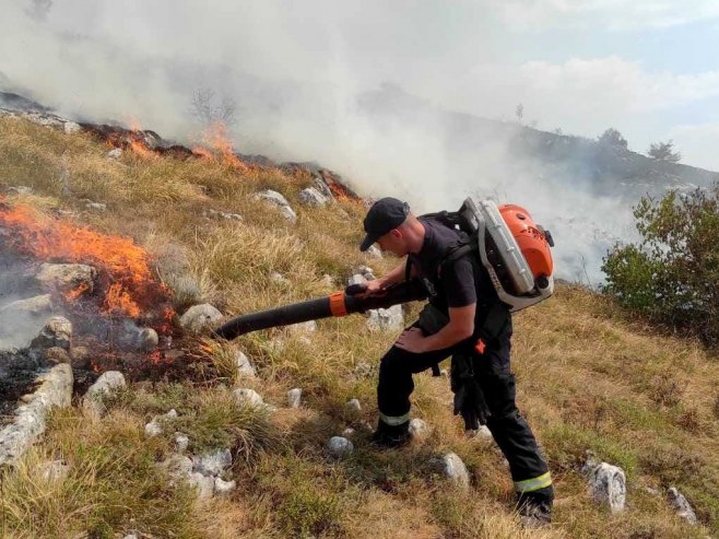 (VIDEO) BORBA I DALJE TRAJE Na Vidliču gori nekoliko stotina hektara