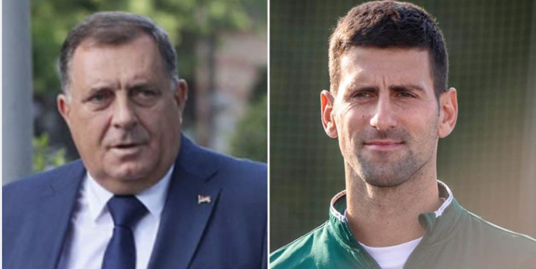 DODIK ČESTITAO ĐOKOVIĆU „Obradovao si cijeli srpski narod“