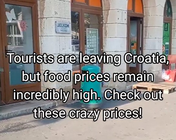(VIDEO) TURISTI KUKAJU NA SAV GLAS Cijene u Hrvatskoj skočile u nebesa, napolitanke koštaju 18 KM