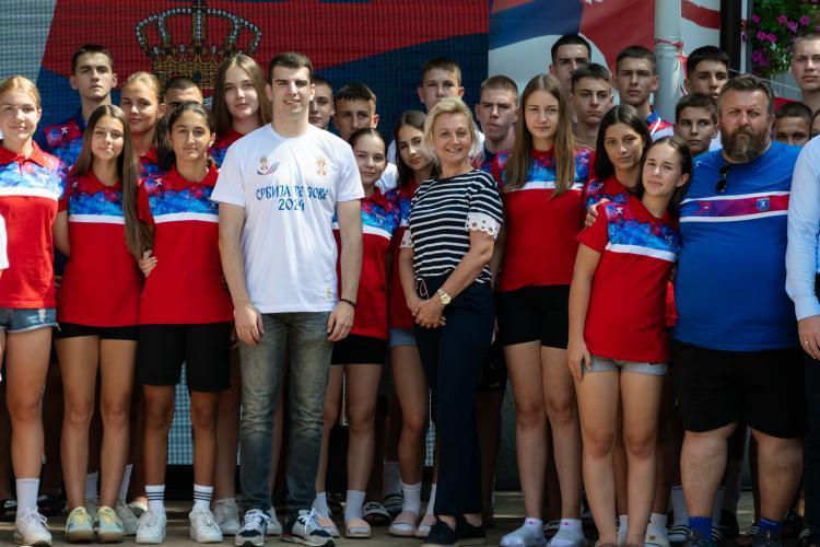 KAMP „SRBIJA TE ZOVE“ Posjeta ministra sporta Republike Srpske