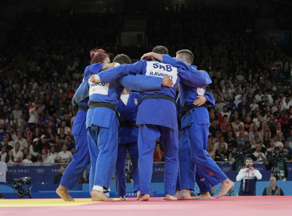 UBJEDLJIVA POBJEDA Srpska džudo reprezentacija u četvrtfinalu Olimpijskih igara