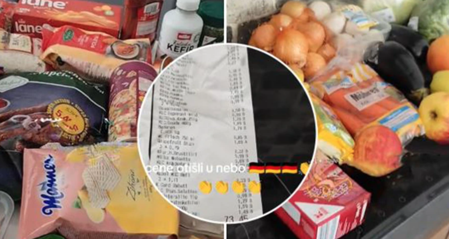 (VIDEO) ŽIVOT U NJEMAČKOJ Balkanac podijelio šok snimak cijena