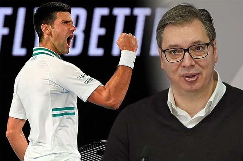 OGLASIO SE NA INSTAGRAMU Vučić čestitao Đokoviću: Hvala za veličanstven uspjeh i još jednu medalju za Srbiju