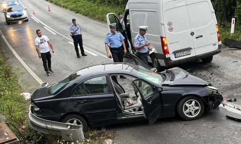 POLICIJA NA LICU MJESTA Težak sudar kod poznatog restorana u Banjaluci, saobraćaj obustavljen