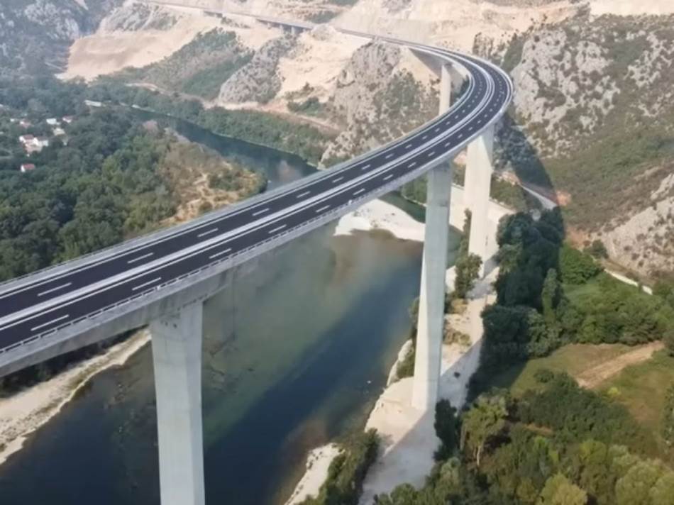 BiH DOBIJA NOVE KILOMETRE AUTO-PUTA Otvara se spektakularni most "Hercegovina"