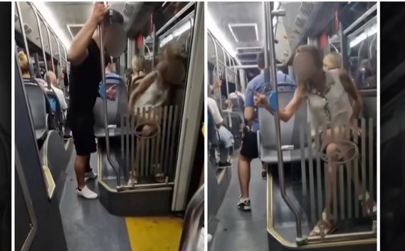 (UZNEMIRUJUĆI VIDEO) UHAPŠEN SILEDŽIJA IZ AUTOBUSA Tukao djevojku u gradskom prevozu: Putnici nijemo posmatrali i snimali video