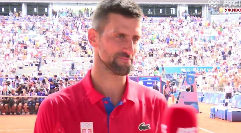 CILJ JE OSTVAREN! Prve riječi Novaka Đokovića poslije osvajanja OI: "Donio sam zlato Srbiji, najveći sportski uspjeh u životu"