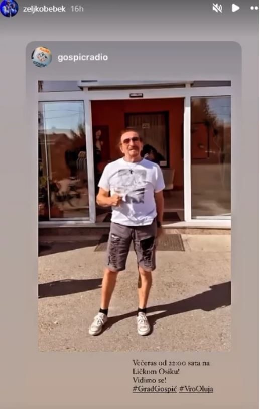 (FOTO) SRAMOTA! Željko Bebek pjevao u Gospiću na proslavi zločinačke akcije "Oluja": Ovo je posao koji ako uplate radiš