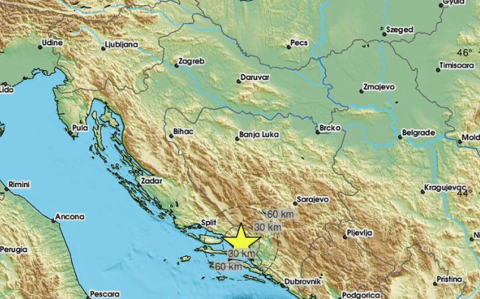 HRVATSKA SE TRESLA CIJELE NOĆI, OSJETILO SE I U BiH Pogodilo ih najmanje 7 zemljotresa: Najjače podrhtavanje 4,2 stepena