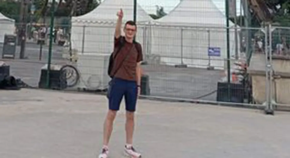 PREDSTAVNIK IZ SRPSKE Žarko Jovanović iz Modriče na maratonskoj trci na OI u Parizu