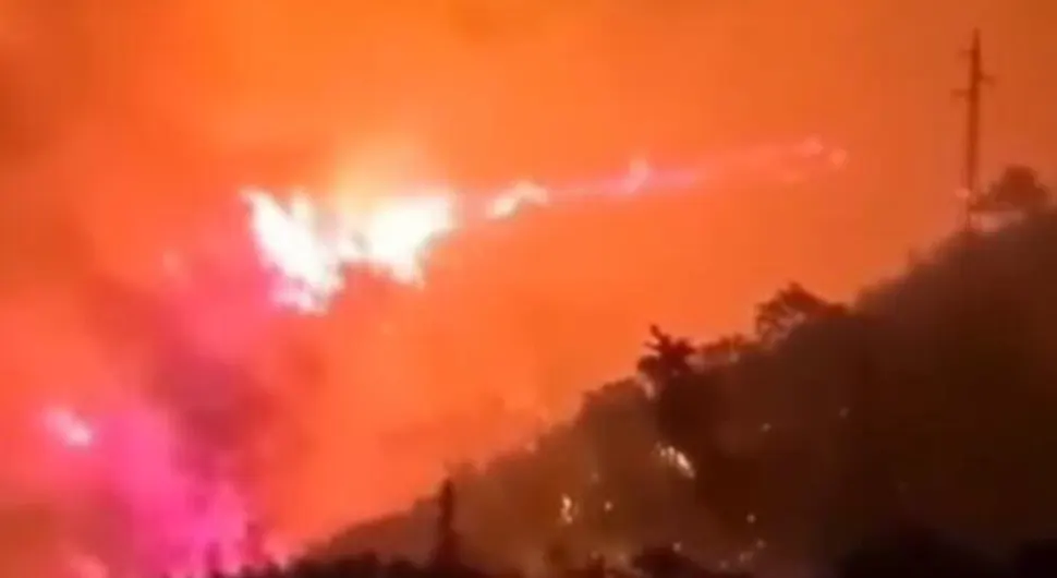 (VIDEO) HAOS U CRNOJ GORI Vatra guta sve pred sobom, ugrožene crkve i manastiri