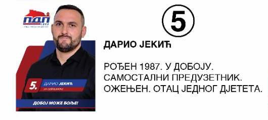 "DOBOJ MOŽE BOLJE" Kandidat PDP 1999 pod istragom za ubistvo i organizovani kriminal!