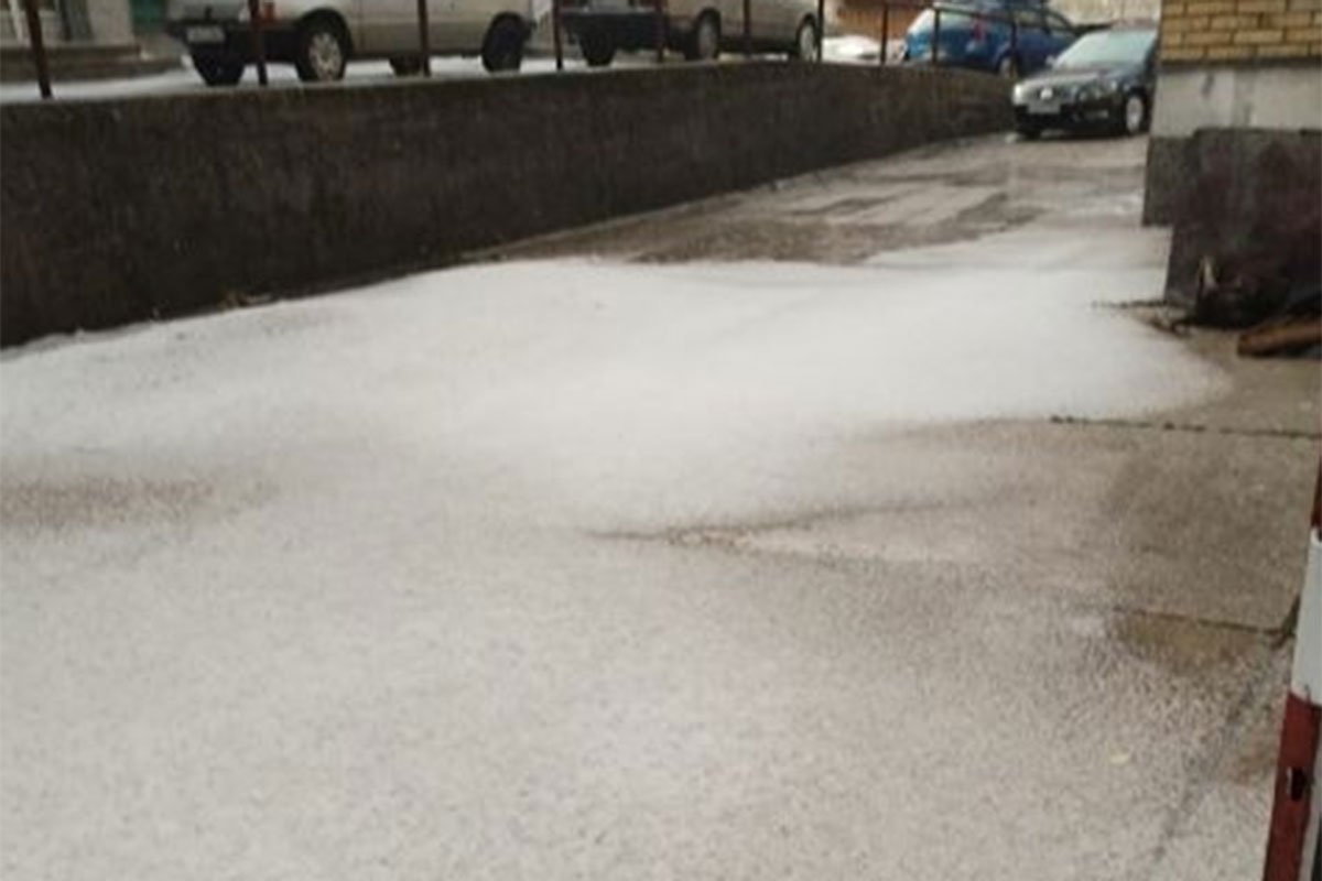 GRAD ZABIJELIO ULICE Jako nevrijeme u Hercegovini