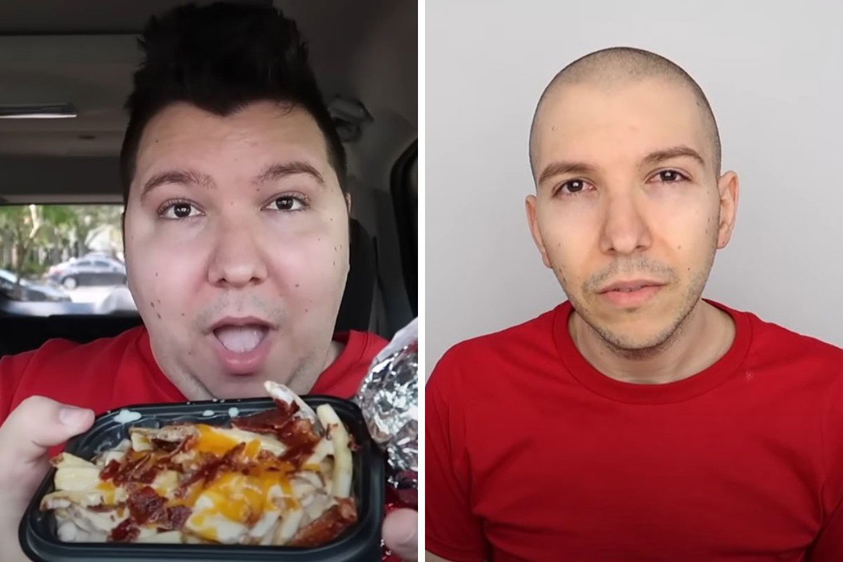 (VIDEO) "DVA KORAKA ISPRED" Jutjuber postao senzacija : Tajno smršao više od 100 kilograma