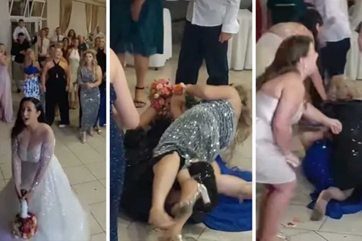 (VIDEO) MAKLJAŽA ZBOG BIDERMAJERA Ludilo na svadbi u Hercegovini