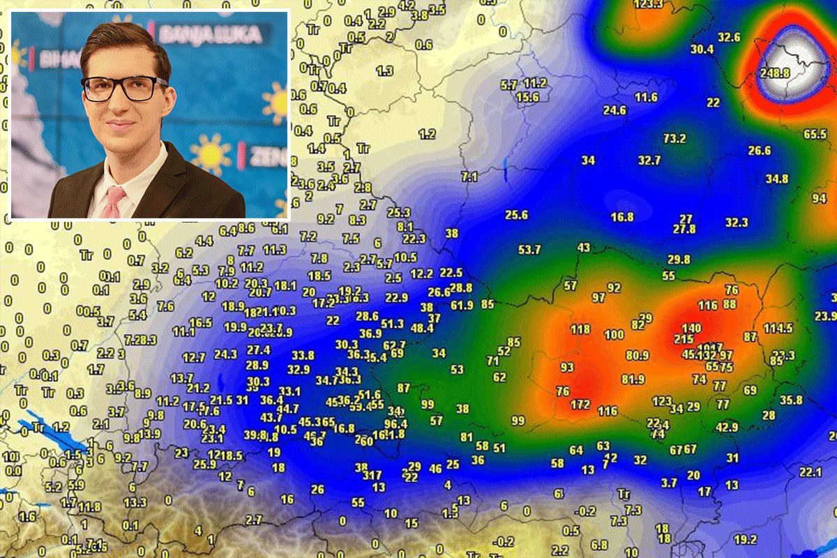 SLADIĆ O PADAVINAMA KOJE SU POGODILE AUSTRIJU I ČEŠKU Poznati meteorolog otkrio imaju li građani BiH razloga za strah