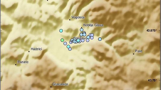 BROJNI STANOVNICI PRIJAVILI PODRHTAVANJE Objavljena jačina zemljotresa kod Sarajeva