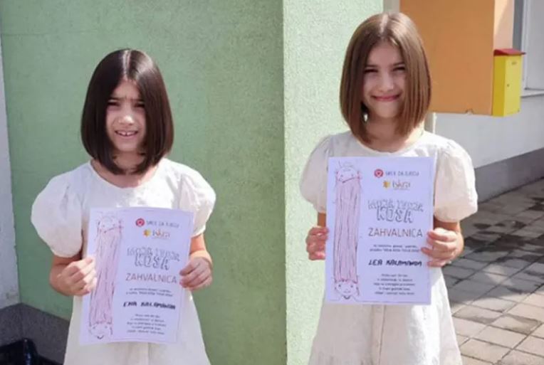 GEST HVALE VRIJEDAN! Sestre iz Banjaluke treći put donirale kosu u humanitarne svrhe