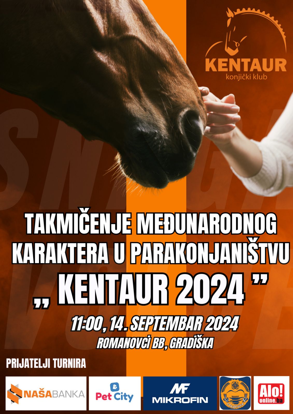 (FOTO) Takmičenje međunarodnog karaktera u parakonjaništvu "Kentaur 2024"