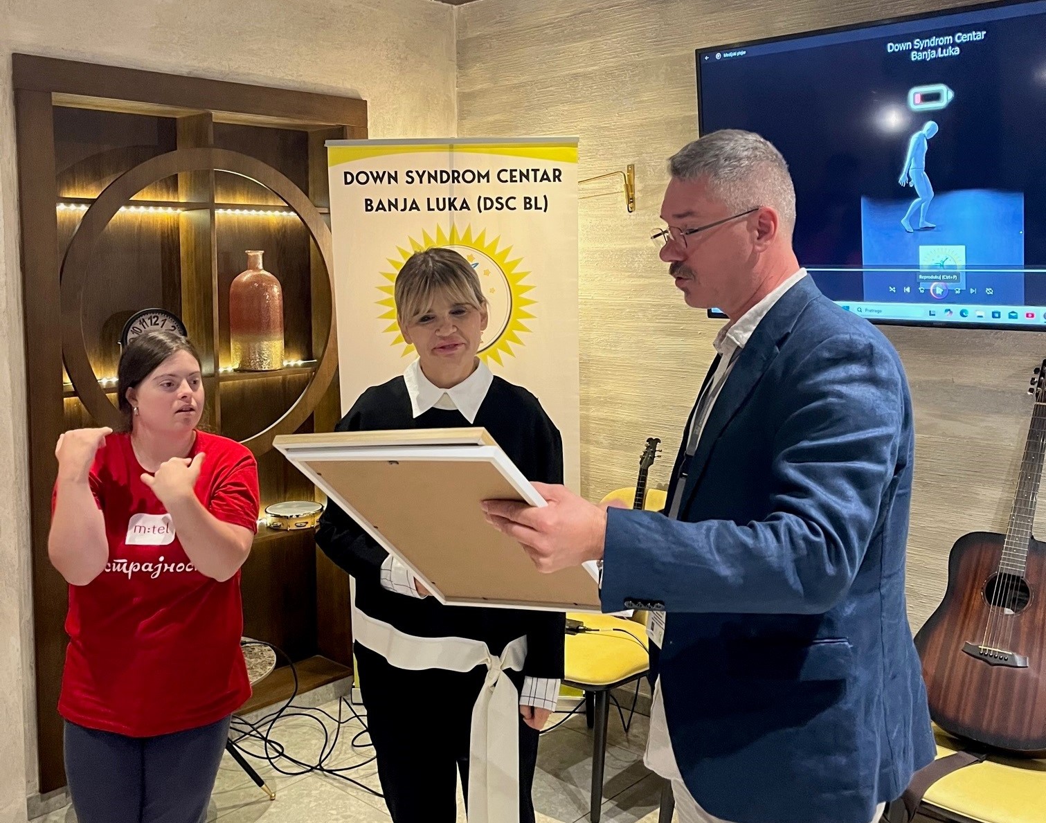 (FOTO) Jelena Trivan, novi ambasador Down Syndrom centra