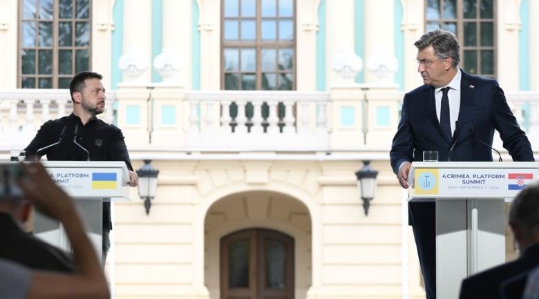 "ODUVIJEK SMO RAČUNALI NA VAŠU PODRŠKU" Plenković nakon sastanka sa Zelenskim najavio novi paket hrvatske vojne pomoći Kijevu