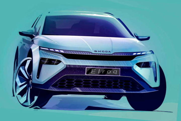 ELEKTRIČNI SUV Škoda predstavila skice novog modela "Elroq"