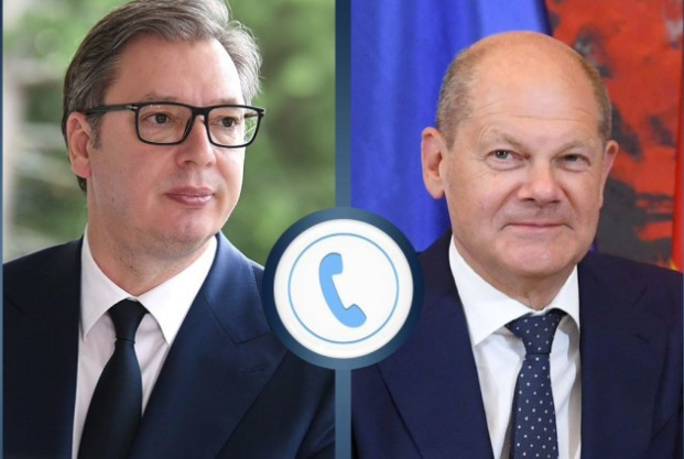 DETALJI TELEFONSKOG RAZGOVORA Vučić-Šolc: Berlin će nastaviti da podržava dijalog Beograda i Prištine