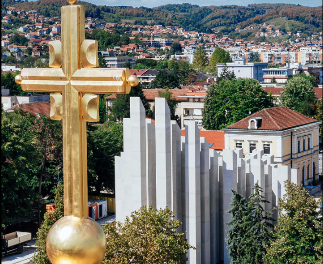 (FOTO) ISPUNJEN ZAVJET PREDAKA Stanivuković: Centralno spomen-obilježje se uzdiglo nakon 30 godina