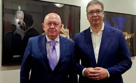 STALNI PREDSTAVNIK RUSIJE Vučić dodjeljuje odlikovanje Nebenzji