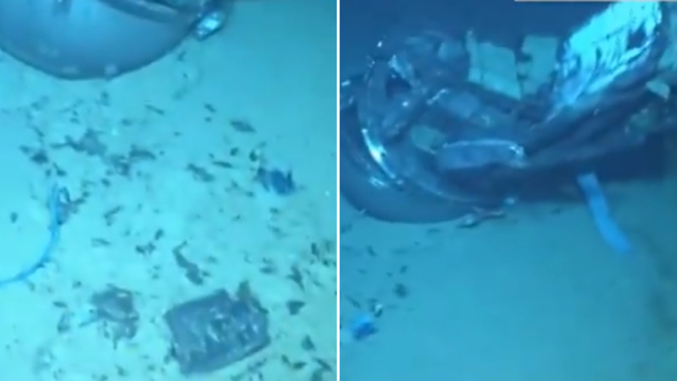 (VIDEO) KRMENA KUPOLA, PRSTEN, OSTACI TRUPA I KRHOTINE Objavljen novi video snimak ostataka podmornice Titan
