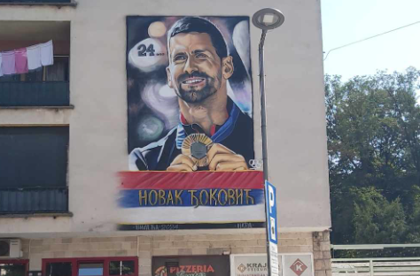 (FOTO/VIDEO) NOLE OVJEKOVJEČEN U HERCEGOVINI Autor Miloš Narančić za AloOnline: Mural je naručen iz Njemačke!