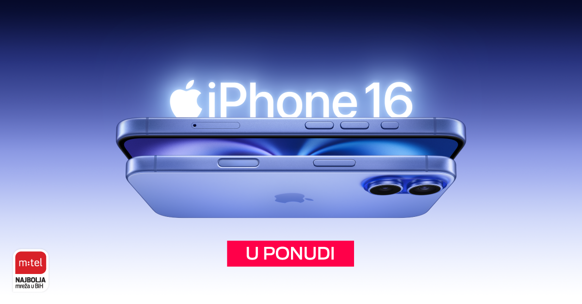 U m:tel ponudi iPhone 16 – genijalan u svakom pogledu