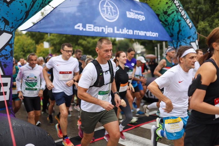 BANJALUKA U ZNAKU TRČANJA Maraton privukao sportiste iz raznih zemalja