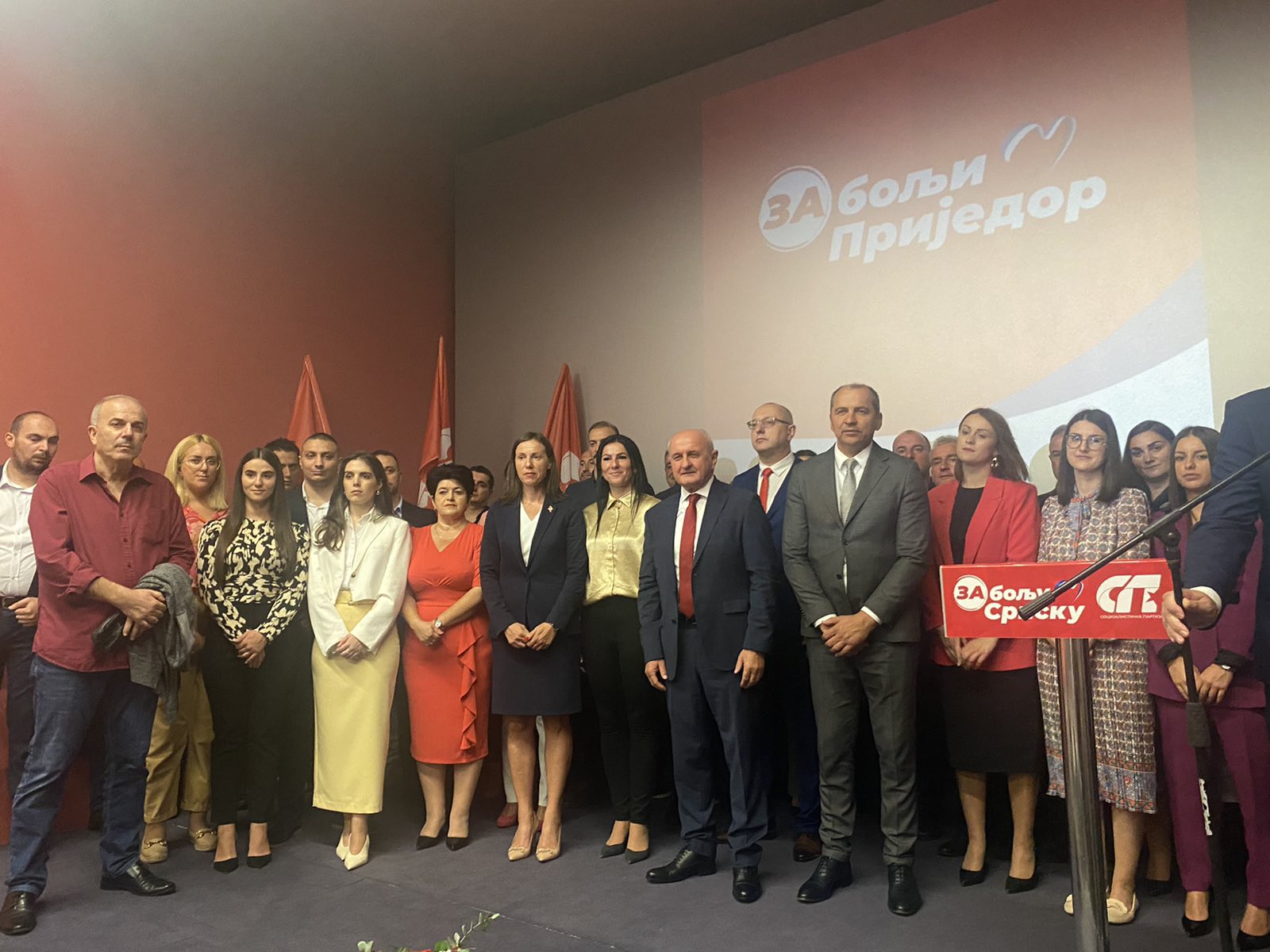 PRDIZBORNA TRIBINA SP U PRIJEDORU Ideja socijalizma vratila se na velika vrata