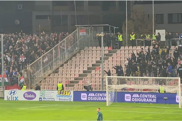 (VIDEO) SKANDAL U ZENICI Navijači BiH i Mađarske skandirali "Ubij Srbina"