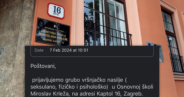 (FOTO) DRAMA U HRVATSKOJ NE JENJAVA Roditelji mjesecima upozoravali na problematičnog đaka, ignorisali ih: Evo mailova koje su slali