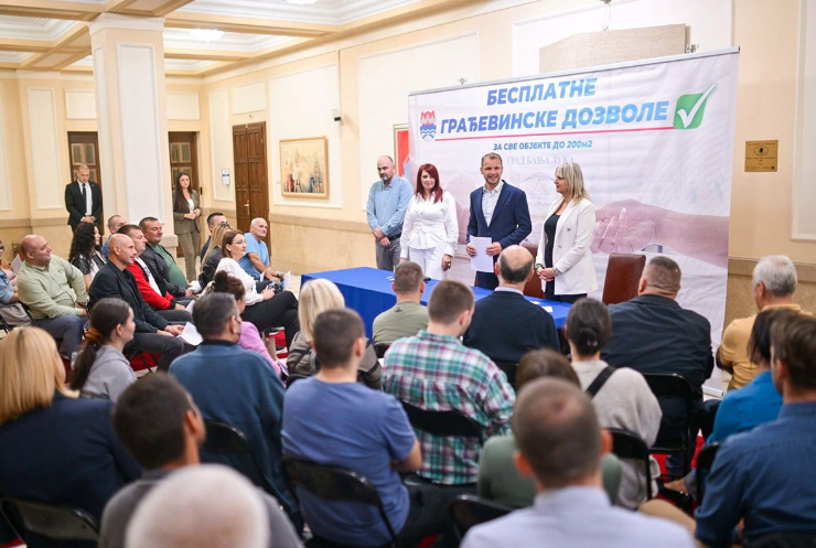 BESPLATNE GRAĐEVINSKE DOZVOLE Za godinu dana 150 porodica ostvarilo uštede od preko milion KM