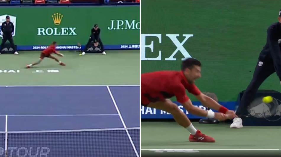 (VIDEO) "DEDA" NOVAK KAO SPAJDERMEN Đoković pogodio nestvaran poen