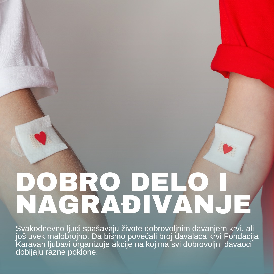 KARAVAN LJUBAVI STIŽE U BANJULUKU: Sugrađani pozvani da daruju krv od 23. do 25. oktobra
