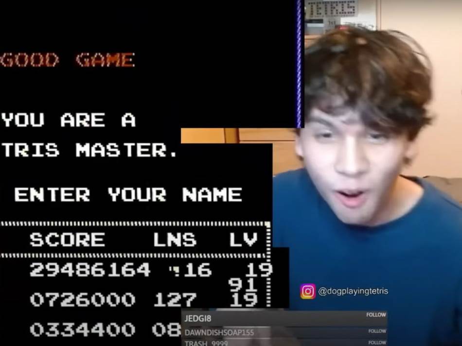 (VIDEO) "PREKUCAO" IGRICU Šesnaestogodišnjak prvi prešao klasičan Tetris za 40 godina postojanja