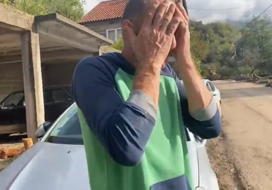 (VIDEO) ČOVJEK GRCA U SUZAMA! Nermin Kezo će dobiti kravu koju je izgubio u stravičnim poplavama