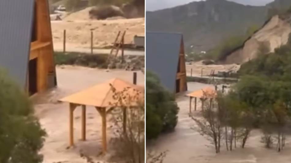 (VIDEO) OLUJNE KIŠE NAPRAVILE HAOS I U CRNOJ GORI Nabujali vodopad poplavio selo, potopljene kuće