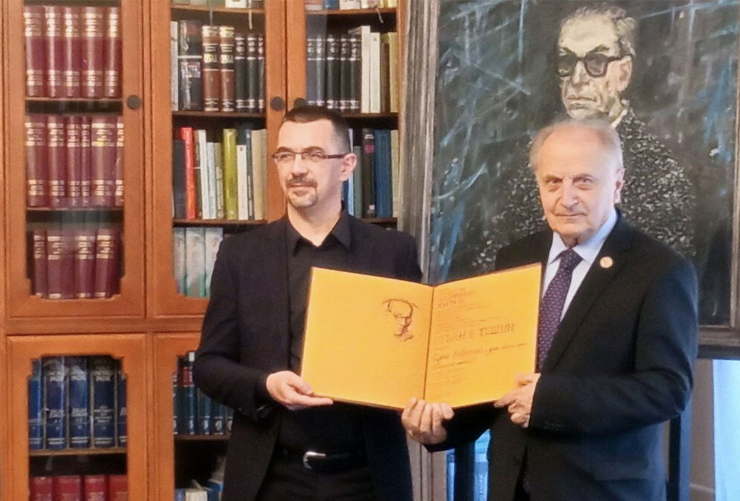 ZBIRKA PRIPOVJEDAKA Srđan Tešin dobitnik Andrićeve nagrede