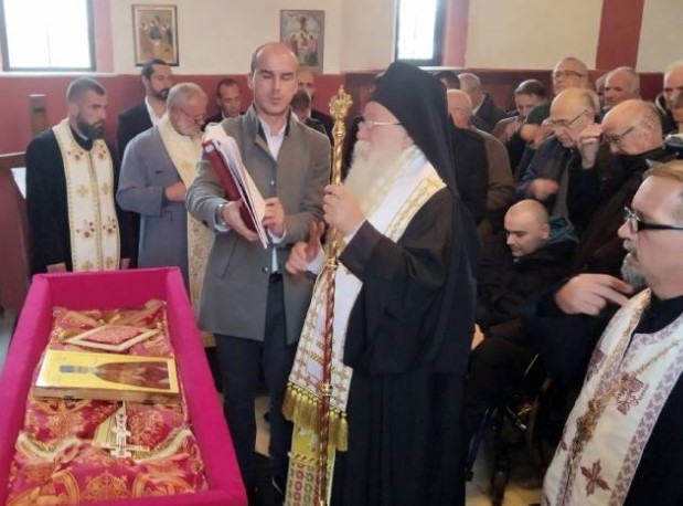 MUČKI GA UBILE USTAŠE Prenesene mošti Sveštenomučenika Marka Popovića iz Bugojna u Blagaj