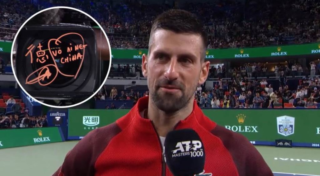 "MALO ZAHRĐAO, ZAKOMPLIKOVAO SAM MEČ" Novak pisao i pričao na kineskom, pa objasnio gdje je pogriješio