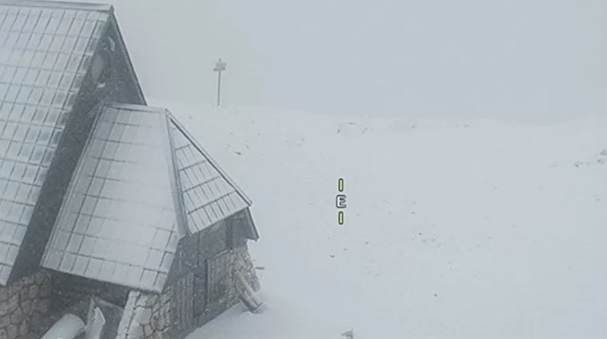 ZABIJELIO SE REGION U Sloveniju stigao snijeg