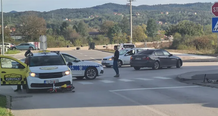 PRELAZIO ULICU Povrijeđen maloljetni pješak u Doboju