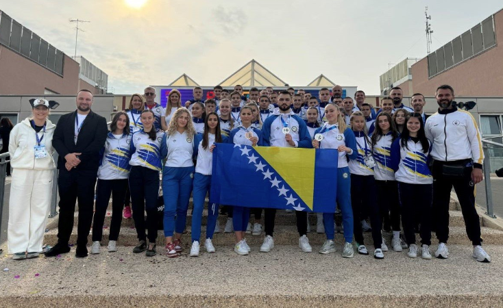 TRI MEDALJE ZA BiH Anes Bostandžić i Marina Kurteš viceprvaci svijeta